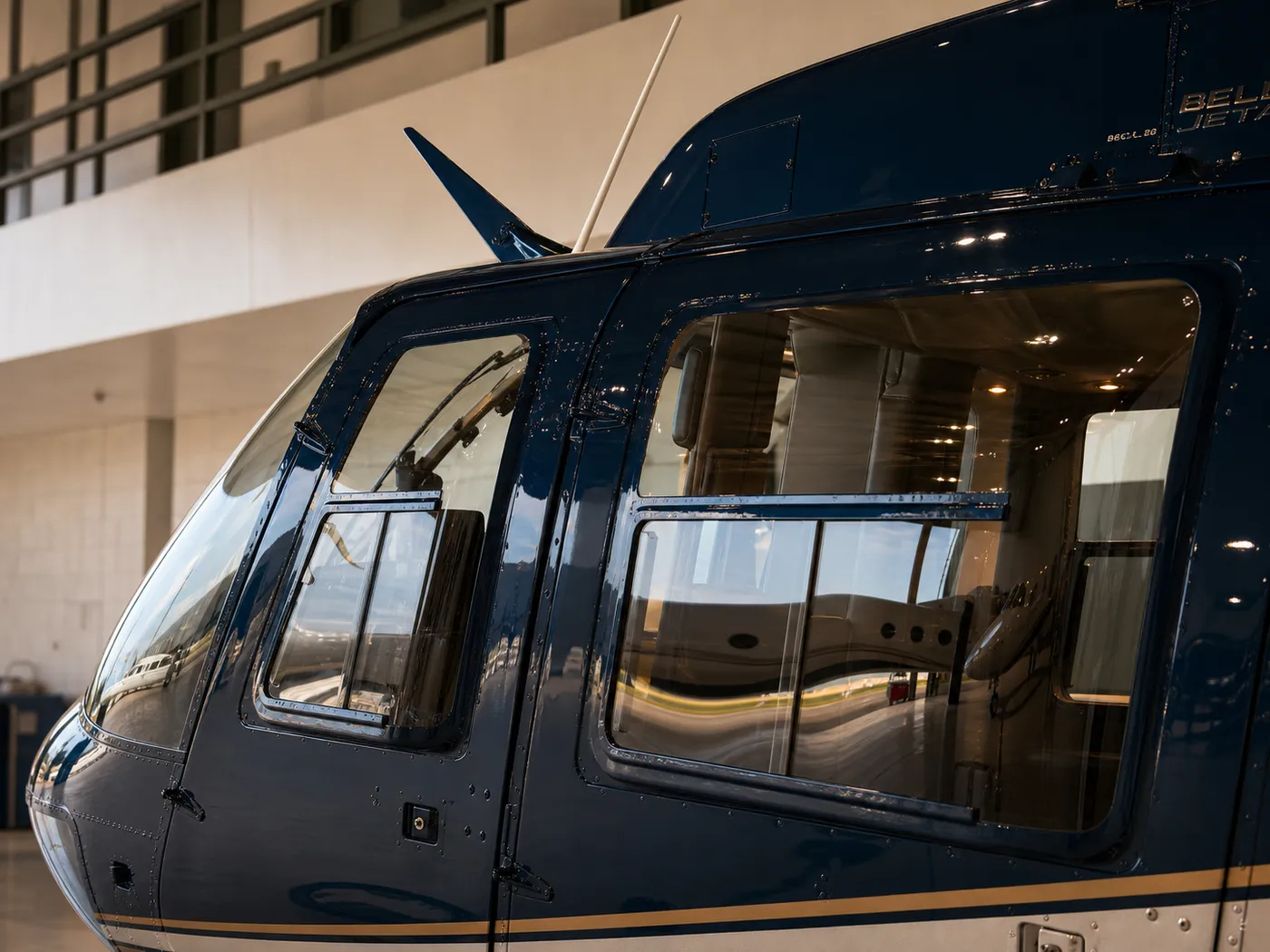 Bell 206 helicopter